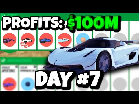 I Spent a Week Trading Inside Roblox Jailbreak