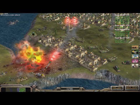 GLA Demolition - Command & Conquer Generals Zero Hour - 1 vs 7 HARD Gameplay