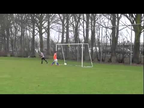 Laatste doelpunt Alphense Boys E1 - Nieuwkoop E1