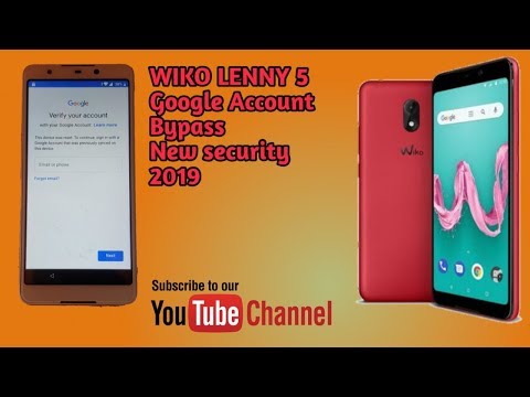 WIKO LENNY 5 FRP 2019 ON ANDROID 7, 8 ,8.1 BYPASS GOOGLE ACCOUNT NEW UPDATE