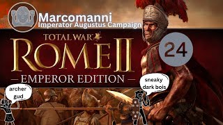 Total war Rome 2 (2013) - Imperator Augustus campaign - Marcomanni - part  24 - conquest
