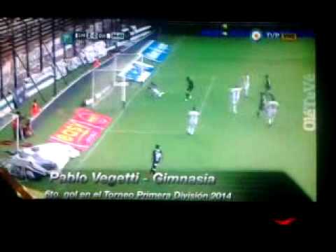 gol de vegetti  gimnasia 2 quimes 0
