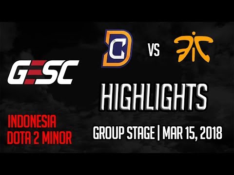 Digital Chaos vs Fnatic | Dota 2 GESC Indonesia Minor Group Stage Highlights