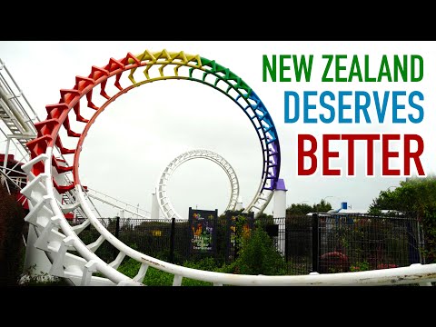 Rainbow's End Review | New  Zealand's Only Amusement Park | Auckland
