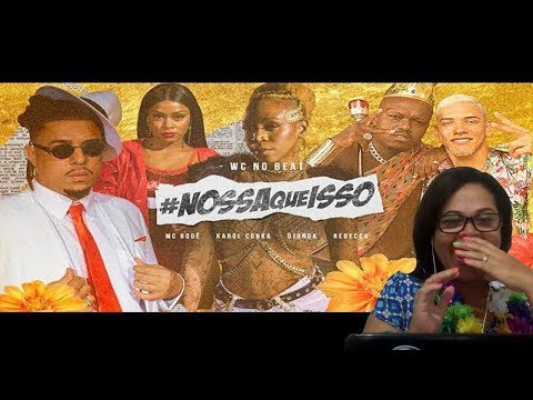 MINHA MÃE REAGINDO À "WCnoBEAT - #NossaQueIsso FT. Karol Conka, Djonga, MC Rogê & Rebecca"