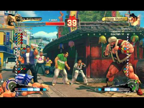 Ultra Street Fighter IV battle: Zangief vs E. Honda