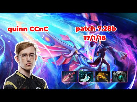 Quinn CCnc puck mid - DOTA 2 7.28b - MMR rank - Dota2 Gameplay [Learn To PRO dota2]