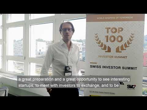 TOP 100 Swiss Investor Summit 2021: Jan Huesler, CEO at Credit Suisse Entrepreneur Capital AG