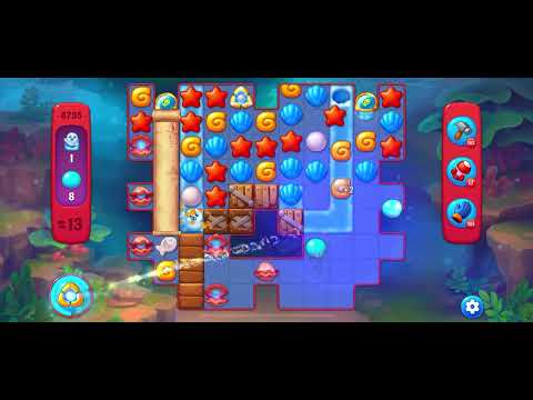 Fishdom Hard level 8735 no boosters フィッシュダム