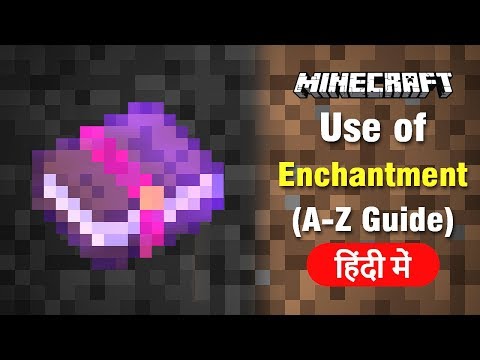 #7 Use of Enchantment (A-Z Guide & Use) - Minecraft | Explained in Hindi | BlackClue Gaming