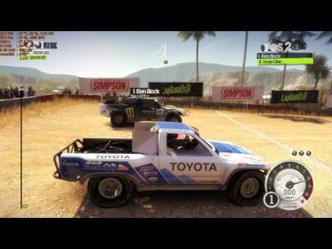 Colin McRae Dirt 2 Walkthrough Part 114 - "Baja: 1-ON-1 Throwdown"