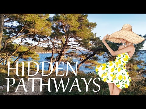 MEDITERRANEAN LIFE || Hidden coastline pathway in the mediterranean village Banjole, CROATIA