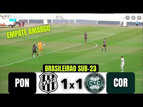PONTE PRETA 1 X 1 CORITIBA | BRASILEIRAO ASPIRANTES | 05/08/21