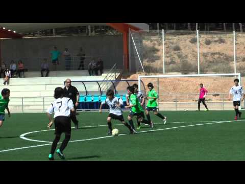 Fútbol 7 Alevines  C.D. Lourdes A  - C.D.Tudelano B día 09/04/11 clip 1/4