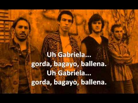 Uh! Gabriela - Los Piojos (Demo 1989 - Con letra)