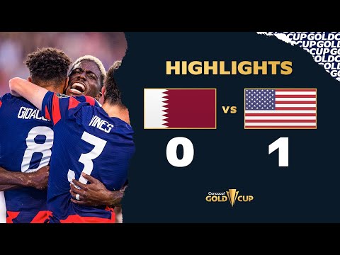 Highlights: Qatar 0-1 USA . Gold Cup 2021