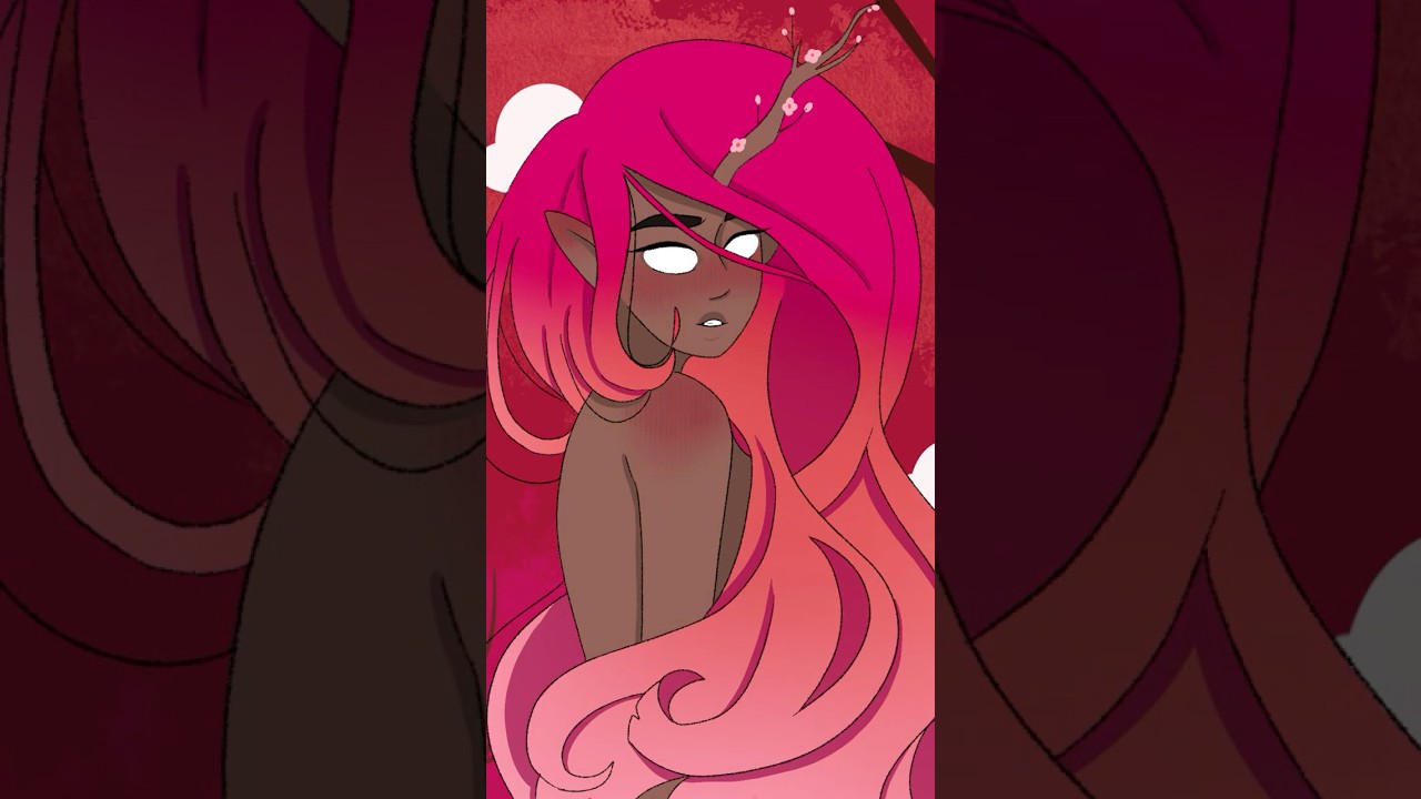 Turning the Lesbian Flag into a Character #shorts #pridemonth