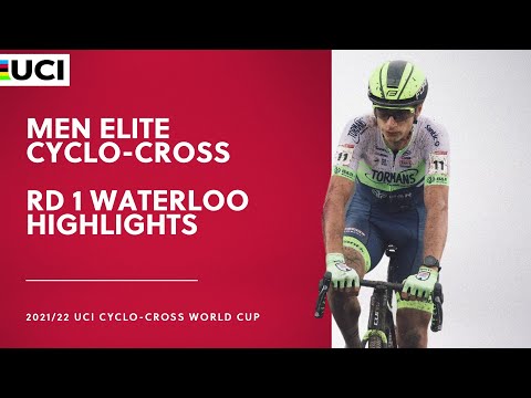 Round 1 Men Elite Highlights | 2021/22 UCI CX World Cup Waterloo