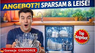 Gorenje Geschirrspüler GI643D91X: Spülmaschine Test – 16 Maßgedecke im Check