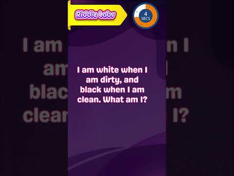 Dirty or Clean? White or Black? 🌑🌕 #riddles #brainteasers #riddle #brainchallenge  #riddlecommunity
