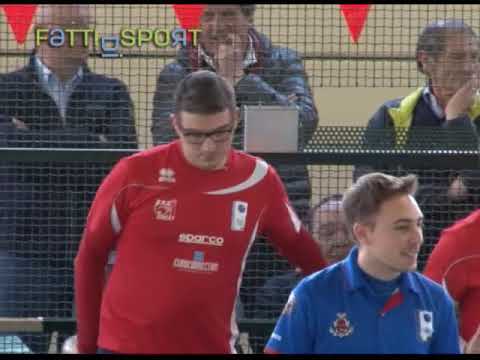 Bocce : Finale  1° Prova Coppa Italia  Quadrette 2016