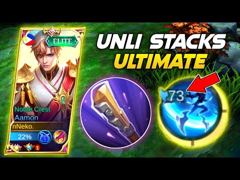 AAMON MASSIVE DAMAGE & DOUBLE STACKS ULTI USING GOLDEN STAFF BUILD!😱 [Try this]