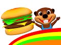 Happy Hamburger I M Happy Song More Kids Make A Burger Hot Dog ESL Feelings Food Songs