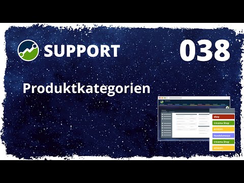 Produktkategorien einfach erklärt - tricoma support [038]