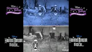 The haunted mansion musical and happy haunting 🎶spooky scary skeletons🎶 connection
