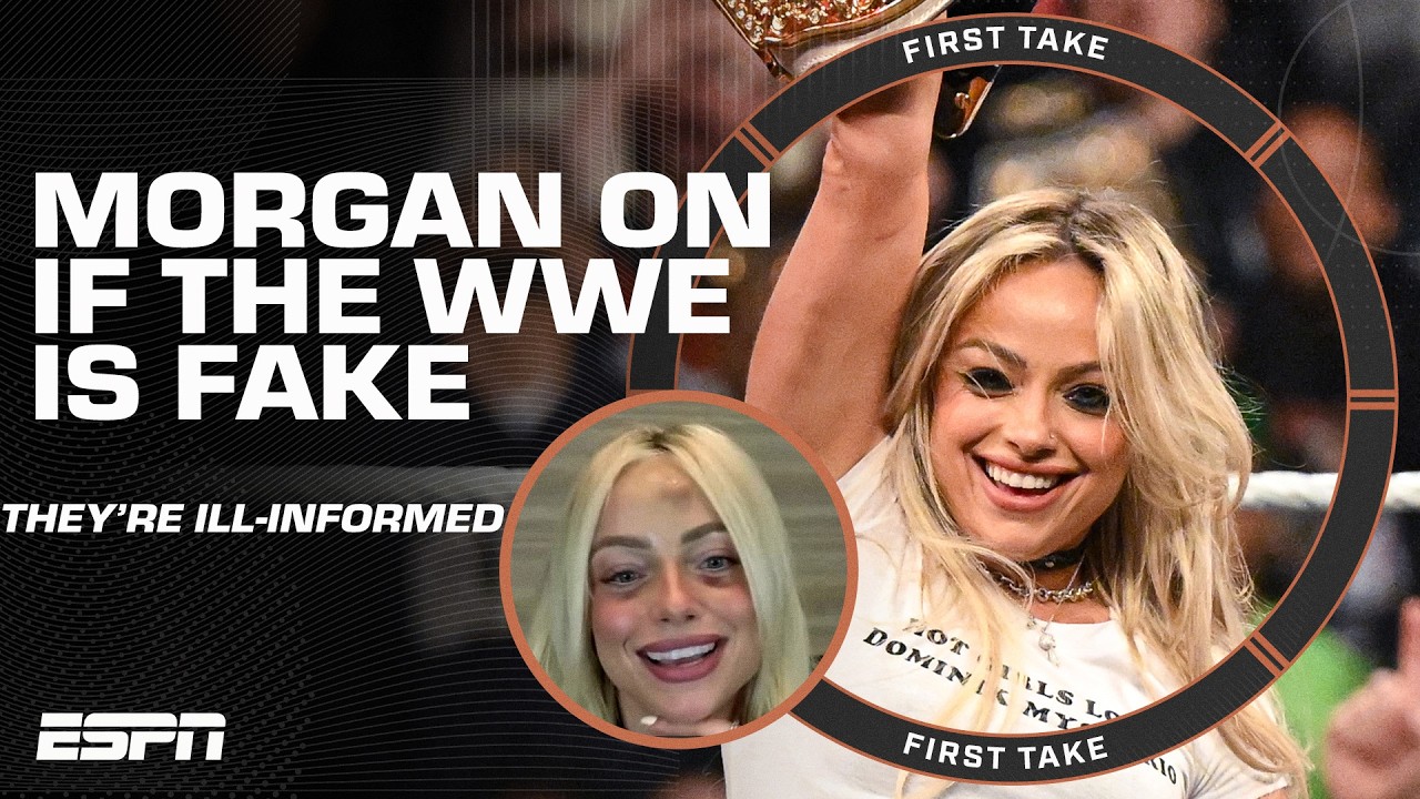 Liv Morgan's get-back plan for Stephanie Vaquer's attack: BEAT HER AT WRESTLEMANIA! | First Take