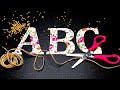 Letter Cutting Tutorial From A To Z Uppercase Part 1 Of 2