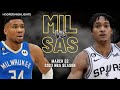 Milwaukee Bucks vs San Antonio Spurs Full Game Highlights | Mar 22 | 2023 NBA Season
