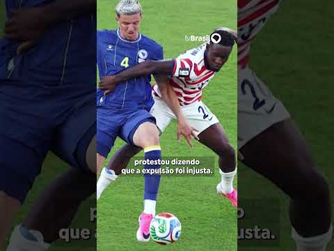 COPA DO MUNDO 2026: FIFA anula cartão vermelho de atacante dos EUA a pedido de Donald Trump