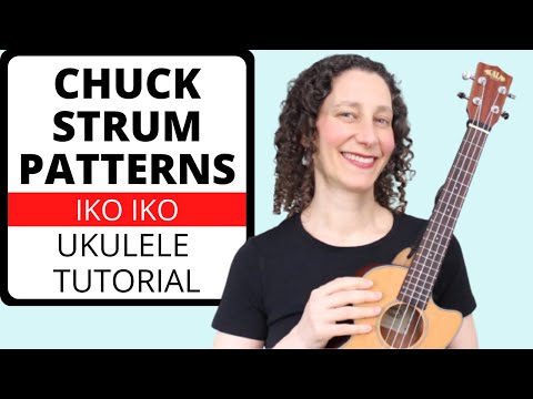 3 Chuck Strum Patterns! 🎵 Iko Iko (EASY 2 Chord Song) - Ukulele Tutorial & Play Along