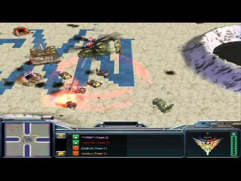 Generals Zero Hour Survival 2vs2 CXN map no money Command and Conquer