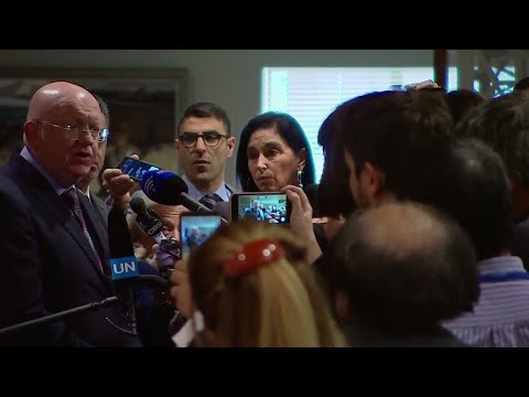 Vasily Nebenzya: "We saw messages from Washington, they were very bellicose"