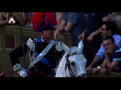 Esibizione dei Carabinieri a Cavallo - Prova Generale - Palio Luglio 2022