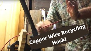 How To Strip Copper Wire For Scrap, Quick and EZ!