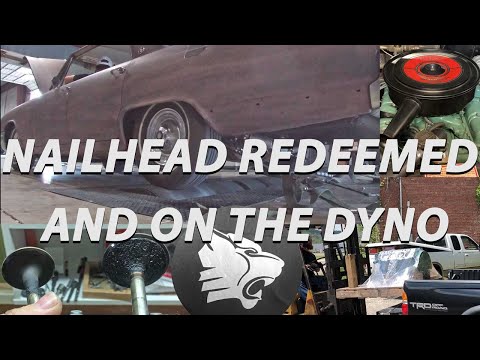 Nailhead redeemed and on the dyno! The Buick 401 is back in the car, and better than ever!