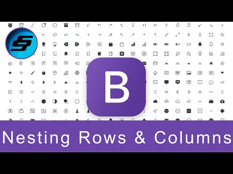 Nesting Rows and Columns - Bootstrap 5 Alpha Responsive Web Development and Design