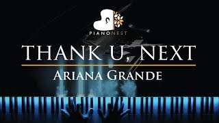 Ariana Grande - thank u, next - Piano Karaoke / Sing Along Cover with Lyrics