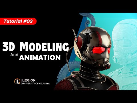 3D modeling and animation Tutorial 03