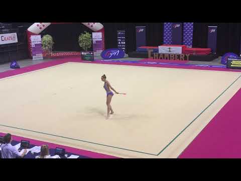 DN3 Nîmes Julie Liénard massues - France Chambéry 2018