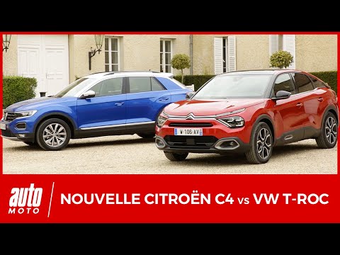 Nouvelle Citroën C4 vs Volkswagen T-Roc : 1er match