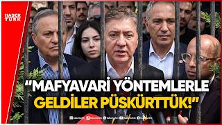 CHP Genel Merkezi önünde hareketli anlar: Polis kapıda