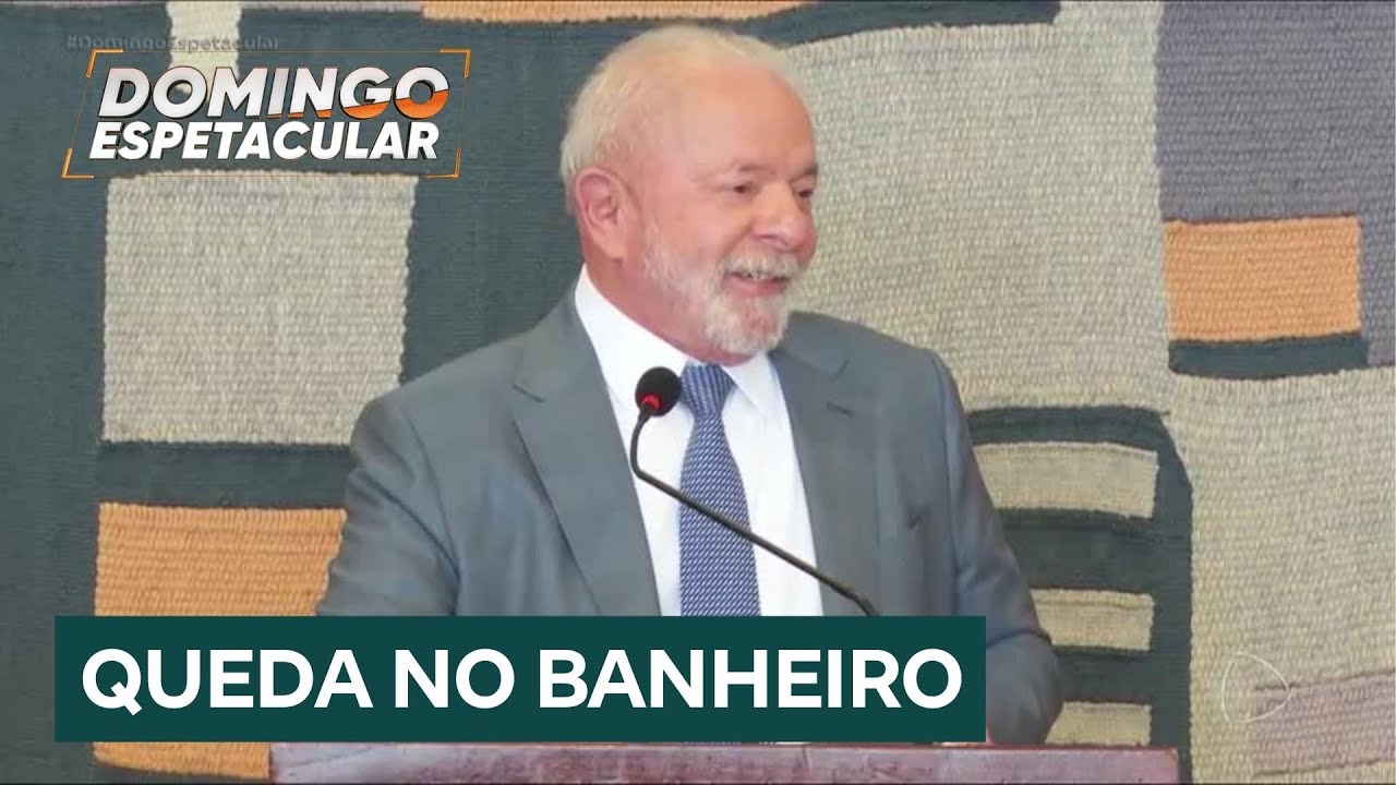 Lula sofre queda no banheiro e leva três pontos na parte de trás da cabeça