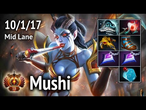 Mushi  (Mineski) — Queen of Pain Mid Lane. Full game