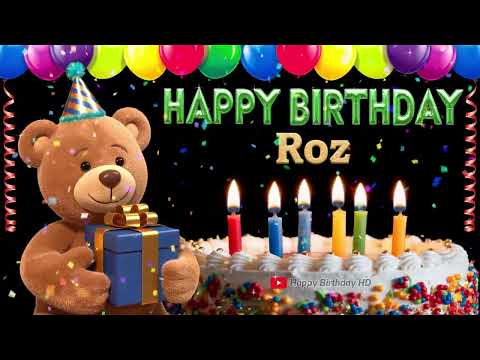 Roz Happy birthday To You - Happy Birthday song name Roz 🎁 🎂