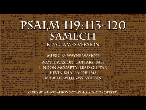 Psalm 119:113-120 Samech