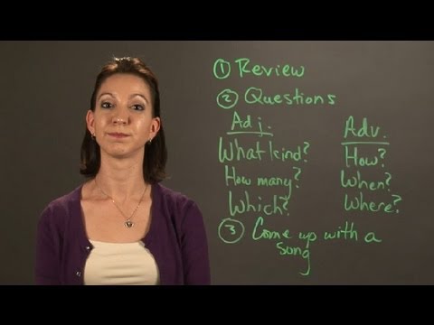 What Are Some Easy Ways to Identify Adjectives & Adverbs? : English & Grammar